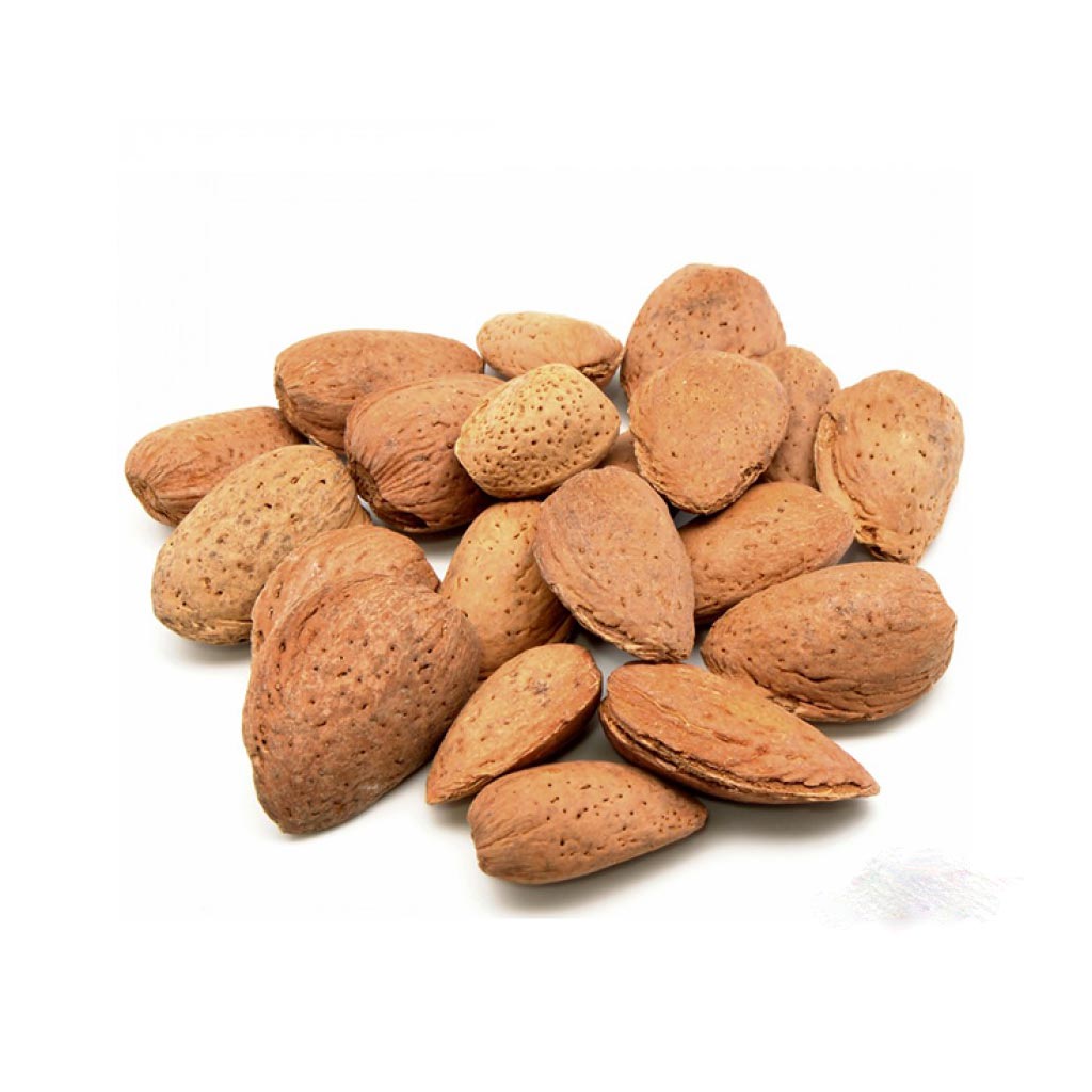 Organic Kashmiri Almonds Hard shell 400g